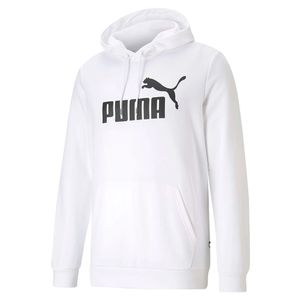 Casaco Puma Essentials Big Logo Masculino Branco Preto