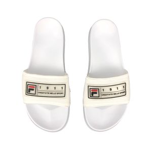 Chinelo Slide Fila Drifter Mesh Feminino Branco
