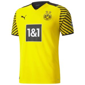 Camisa Oficial Borussia Dortmund 21/22 Amarelo Preto