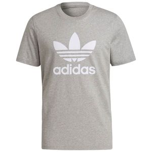 Camiseta Adidas Originals Adicolor Classics Trefoil Cinza Branco