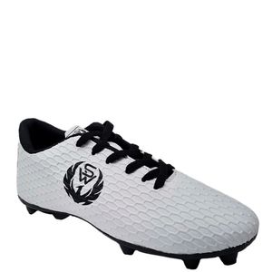 Chuteira Sport West Campo Masculina Branco Preto