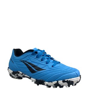 Chuteira Penalty Society Matis XXII Infantil Azul Branco