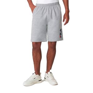 Bermuda Fila Practical Logo Masculina Cinza
