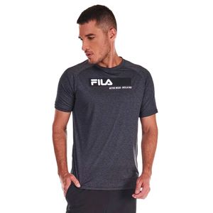 Camisa Fila Sport Melange Masculina Preto