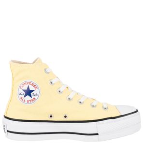 Tênis Converse All Star Lift Hi Seasonal Plataforma Feminino Amarelo