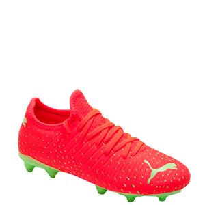 Chuteira Puma Campo Future Z 4.4 Infantil Laranja Verde