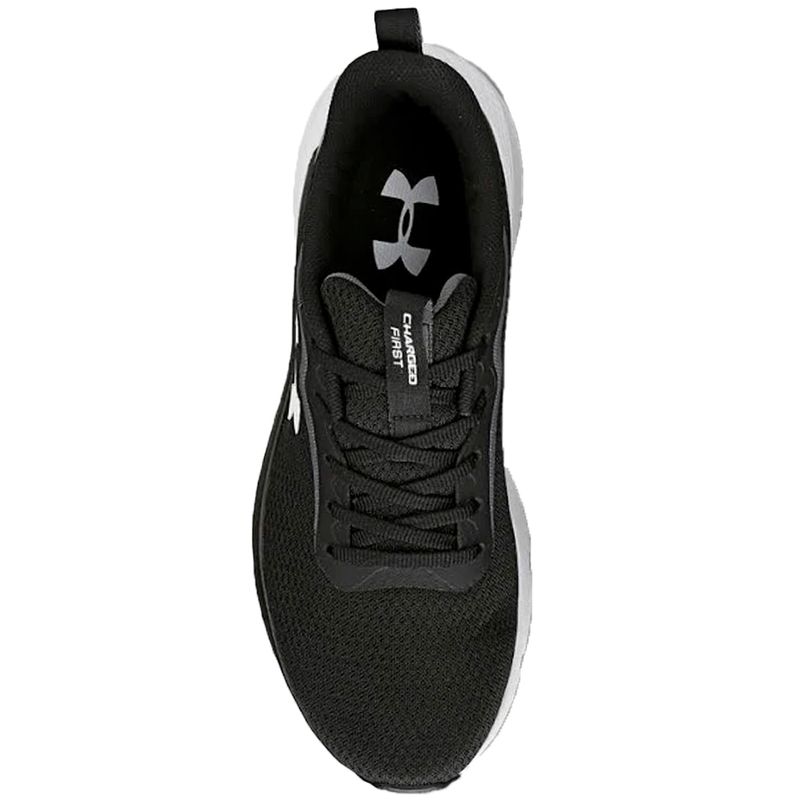 Tênis Under Armour Charged First - Preto+Branco