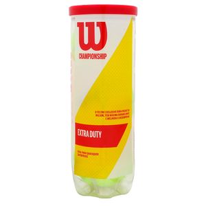 Bola de Tênis Wilson Championship Extra Duty 3 Unidades Verde