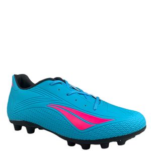 Chuteira Penalty Campo Fúria Y-2 Masculina Azul Rosa