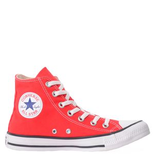 Tênis Converse All Star Chuck Taylor Hi Cano Alto Unissex Vermelho