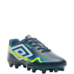 Chuteira Umbro Campo Prisma+ Infantil Marinho Verde