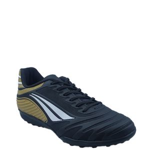 Chuteira Penalty Society Matis Y-2 Masculina Preto Dourado