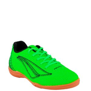 Chuteira Penalty Futsal Bravo XXII Infantil Verde Preto