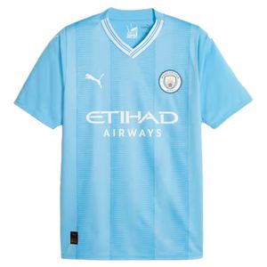 Camisa Oficial Manchester City I 23/24 Masculina Azul
