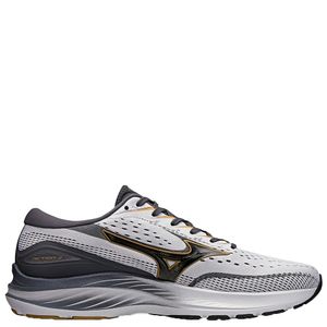 Tênis Mizuno Action 3 Masculino Branco Cinza Amarelo