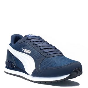 Tênis Puma Runner V2 Sn BDP Masculino Marinho Branco