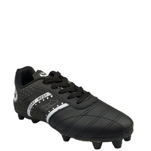 Chuteira Campo Sport West 1103 Unissex Preto Preto Branco
