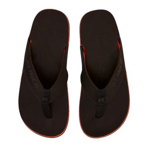 Chinelo Kenner NK6 Ampass Masculino Preto Laranja