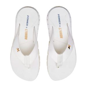 Chinelo Kenner Rakka L7nnon Unissex Branco