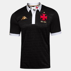 Camisa Oficial Vasco da Gama III 23/24 Player Masculina Preto Branco Dourado