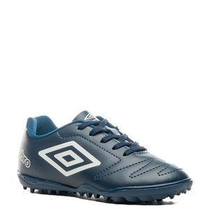 Chuteira Umbro Society Class 2.2 Infantil Marinho Cinza