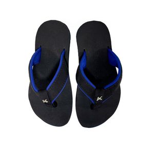 Chinelo Kenner Kivah Cushy Infantil Preto Azul