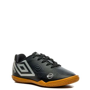 Chuteira Umbro Futsal Orbit Infantil Preto Prata