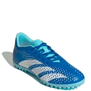 Chuteira Adidas Society Predator Accuracy Masculina Azul Branco