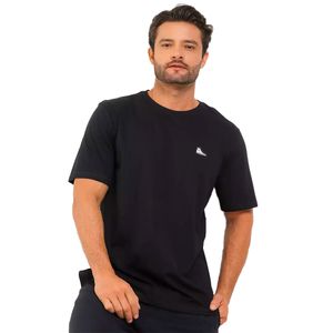 Camisa Converse Go-To Sneaker Patch Loose Fit Masculina Preto