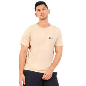 Camisa Converse Go-To Sneaker Patch Loose Fit Masculina Bege