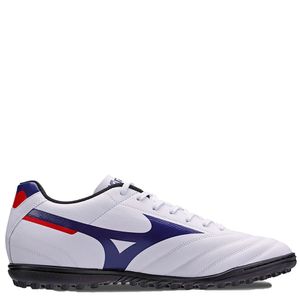 Chuteira Mizuno Society Morelia Club As Masculina Branco Marinho Vermelho