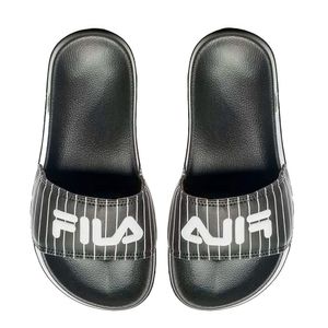 Chinelo Fila Drifter Basic Infantil Preto Branco