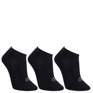 Kit Meia Olympikus C/3 Pares Invisível Feminina Preto
