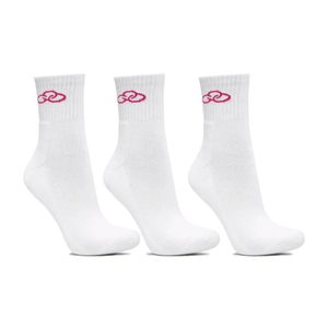 Kit Meia Olympikus C/3 Pares Cano Médio Feminino