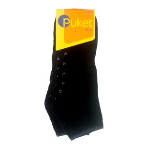 Meia Puket Micro Pilates Preto