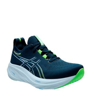 Tênis Asics Gel Nimbus 26 Masculino Marinho Verde Branco