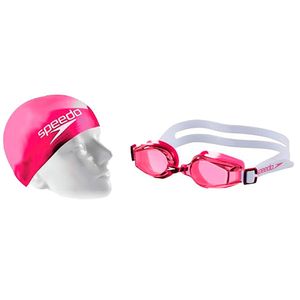 Kit Natação Speedo Swin Infantil Rosa
