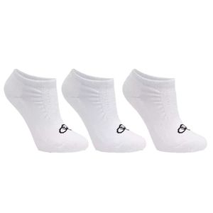 Kit Meia Olympikus C/3 Pares Invisível Feminina Branco