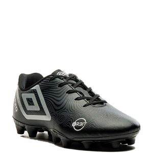 Chuteira Umbro Campo Orbit Infantil Preto Branco