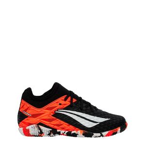 Chuteira Penalty Futsal Loker Y-3 Infantil Preto Coral Branco