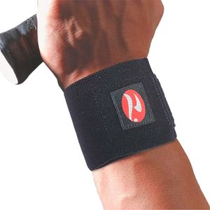Munhequeira Realtex Compressiva Elástica Unissex Preto