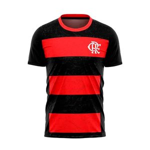 Camisa Braziline Flamengo Speed Masculina Preto Vermelho