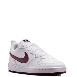 Tênis Nike Court Borouch Low Recraft Feminino Branco Bordô