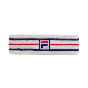 Testeira Fila Vintage Unissex Branco Marinho Vermelho