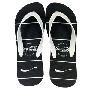 Chinelo Coca Cola Flam 24/25 CC4534 Masculino Preto Branco