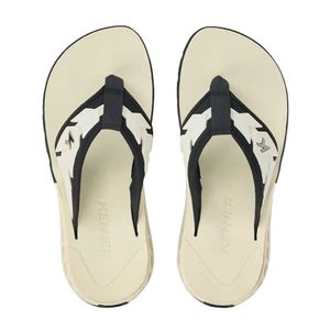 Chinelo Kenner Rakka Ultra Force DLM16 Unissex Preto Bege