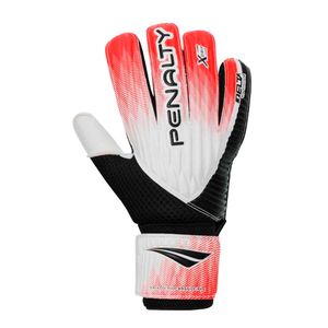 Luva De Goleiro Penalty Delta Training XXIII Infantil Branco Vermelho