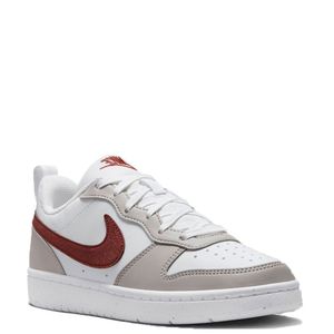 Tênis Nike Court Borough Recraft Feminino Branco Bordô