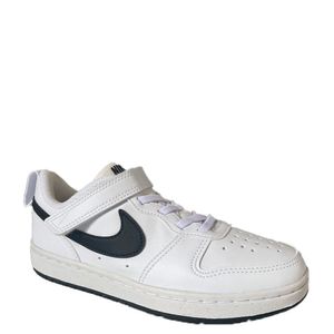 Tênis Nike Court Borouch Low Recraft Infantil Branco Preto