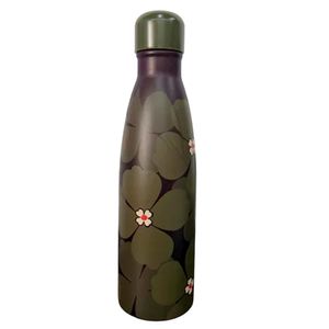 Garrafa Farm Glub Glub Florbela 500ml Verde Musgo